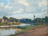 größeres Bild Ölgemälde Lucien Grandgerard